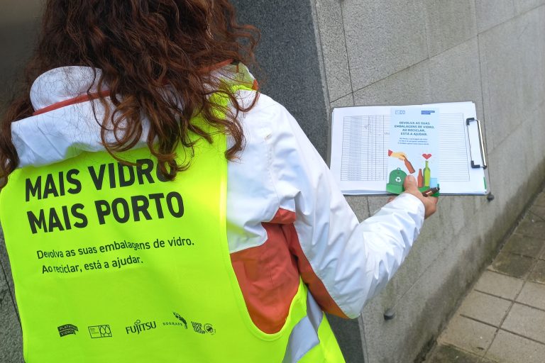 Projeto “Mais Vidro, Mais Porto” reforça campanha porta a porta e soma novas adesões