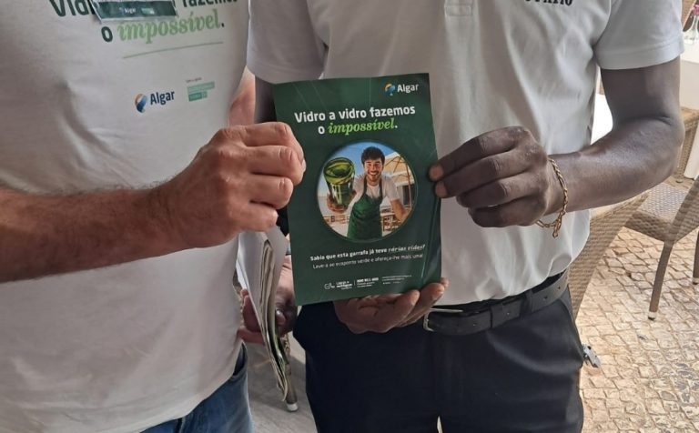 Plataforma Vidro+ e Algar reforçam reciclagem de vidro no setor HORECA do Algarve